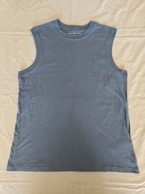 Calvin Klein Jeans Blue Sleeveless Tank